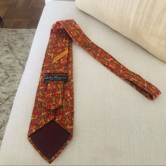 Salvatore Ferragamo | Accessories | Salvatore Ferragamo Silk Tie ...